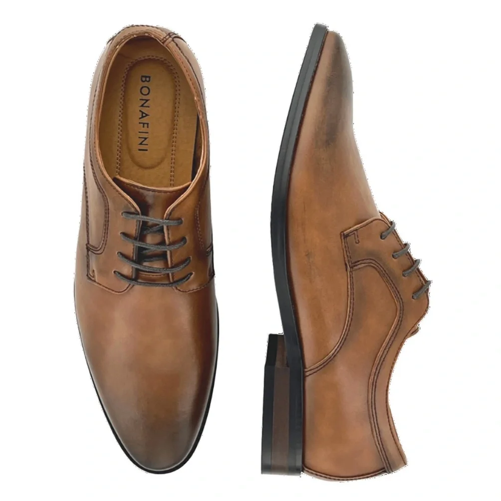 Light Brown Oxford Lace Up Suit Shoe